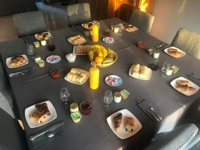 Nourriture dans le B&B/chambre d'hôtes ou à proximité