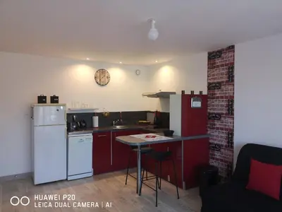 Cuisine ou kitchenette dans l'établissement Loc126
