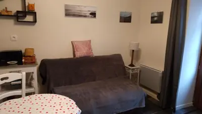 Coin salon dans l'établissement appartement dans propriétée privée