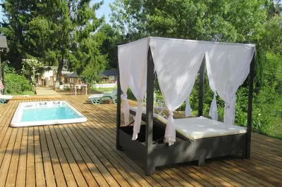 Jardin de l'établissement Le Moulin Calme