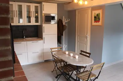 Cuisine ou kitchenette dans l'établissement Domaine de Praline Paprika
