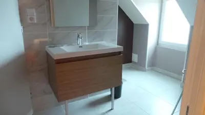 Plan de l'établissement chambre d'hôtes mansardée
