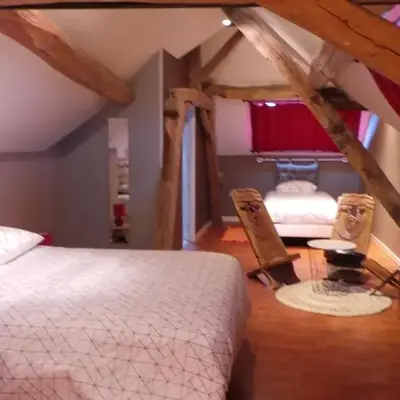 chambre d'hôtes mansardée