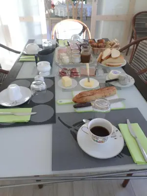 Nourriture dans le B&B/chambre d'hôtes ou à proximité