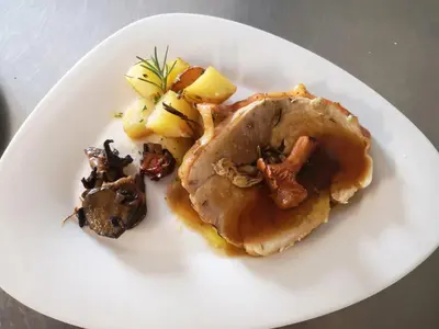 Nourriture dans l'hôtel ou à proximité
