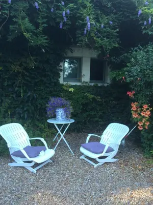 Jardin de l'établissement Logis de la Paqueraie