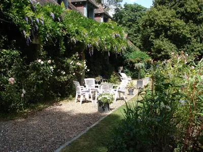 Jardin de l'établissement Logis de la Paqueraie