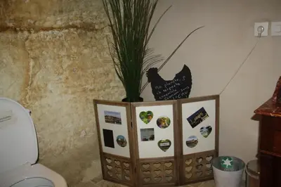 Salle de bains dans l'établissement Clos Mariotte