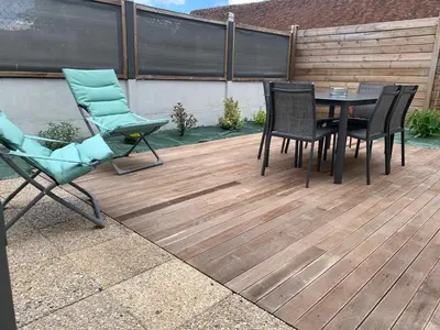Terrasse ou espace extérieur de l'établissement Entre Cher et Loire