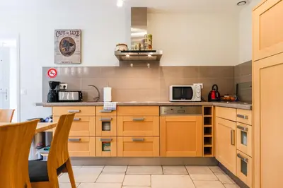 Cuisine ou kitchenette dans l'établissement Country house - La Mercerie