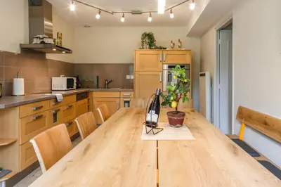Cuisine ou kitchenette dans l'établissement Country house - La Mercerie