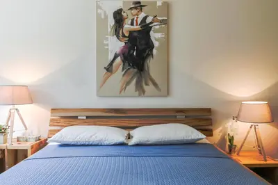Un ou plusieurs lits dans un hébergement de l'établissement Country house - La Mercerie