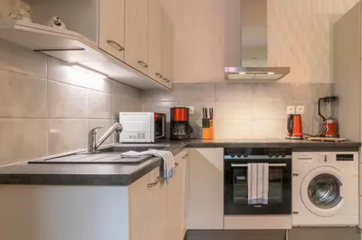 Cuisine ou kitchenette dans l'établissement Country House - La Valentrée