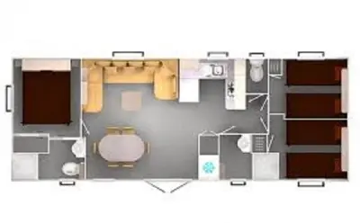 Plan de l'établissement MHVACANCES LOUENT PLUSIEURS MOBILHOMES DANS CAMPING 4 ETOILES PROCHE CHATEAUX et ZOO BEAUVAL