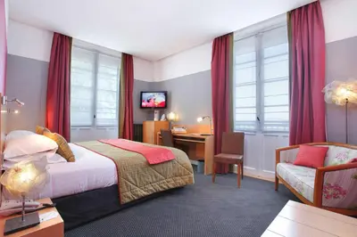 Un ou plusieurs lits dans un hébergement de l'établissement Best Western Adagio Saumur