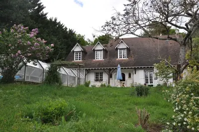 Jardin de l'établissement Chez Cyril et Vi