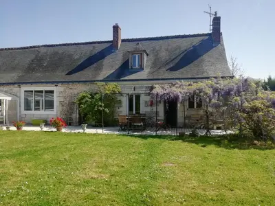 Jardin de l'établissement La Ferme du Bien Etre