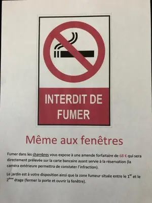 Certificat, récompense, panneau ou autre document affiché dans l'établissement Hôtel Saint Eloi