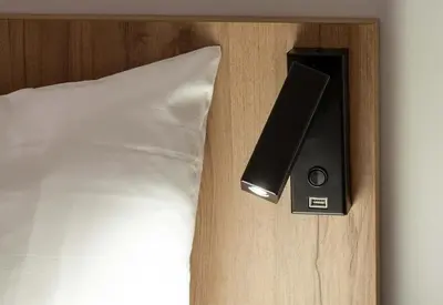 Un ou plusieurs lits dans un hébergement de l'établissement B&B HOTEL le Mans Centre