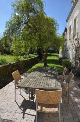 Jardin de l'établissement Moulin du Fief Gentil