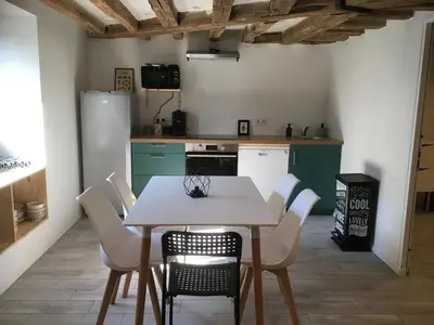Cuisine ou kitchenette dans l'établissement Berlingot