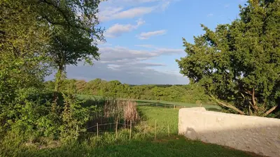 Paysage naturel près de la maison de vacances