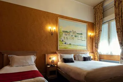 Un ou plusieurs lits dans un hébergement de l'établissement Best Western Central Hotel