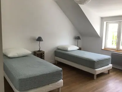 Un ou plusieurs lits dans un hébergement de l'établissement La vallée des pierres