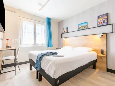 Un ou plusieurs lits dans un hébergement de l'établissement ibis Blois Centre Château