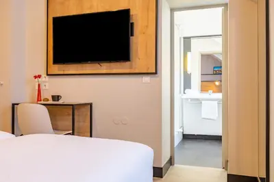 Un ou plusieurs lits dans un hébergement de l'établissement ibis Blois Centre Château