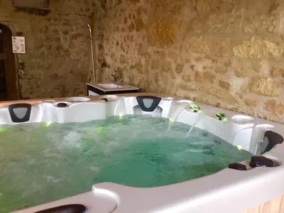 Plan de l'établissement Manoir - Gîte avec Spa pour 10 p.