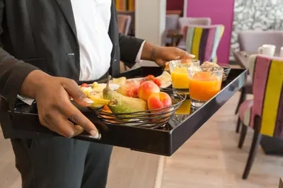 Nourriture dans l'hôtel ou à proximité