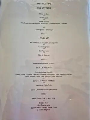 Plan de l'établissement Logis Hôtel Restaurant Clair Cottage, Chisseaux - Chenonceaux