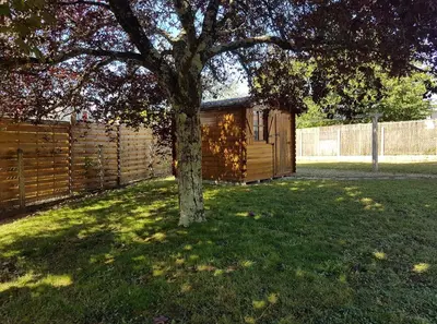 Jardin de l'établissement La Quietude