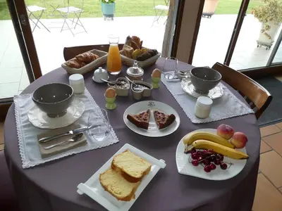 Nourriture dans le B&B/chambre d'hôtes ou à proximité