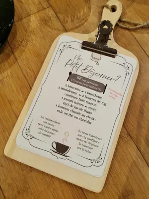 Certificat, récompense, panneau ou autre document affiché dans l'établissement Petit havre de tranquillité