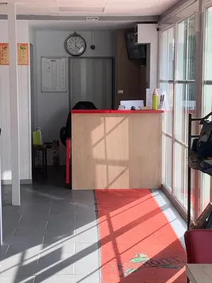 Cuisine ou kitchenette dans l'établissement Fasthotel Tours Nord