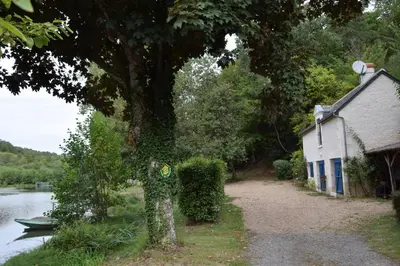 Paysage naturel près de la maison de vacances