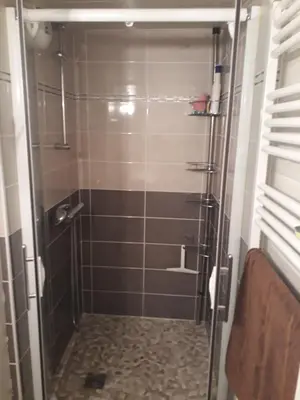 Salle de bains dans l'établissement Proche Futuroscope - Maison de campagne - La petite Lucie
