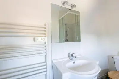 Salle de bains dans l'établissement Le Studio d'Isa