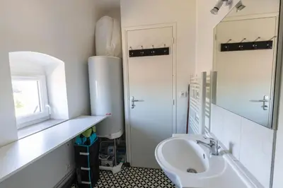 Salle de bains dans l'établissement Le Studio d'Isa