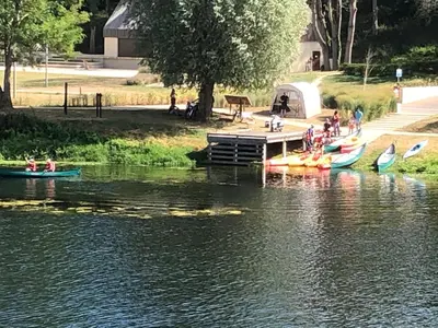Vue sur la rivière ou le fleuve situé(e) à proximité de la maison de vacances