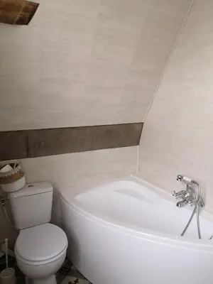 Salle de bains dans l'établissement Le Manoir du Gouverneur