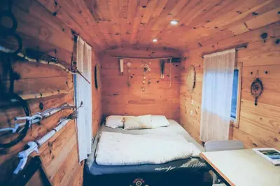 Un ou plusieurs lits dans un hébergement de l'établissement Le Bois Davy