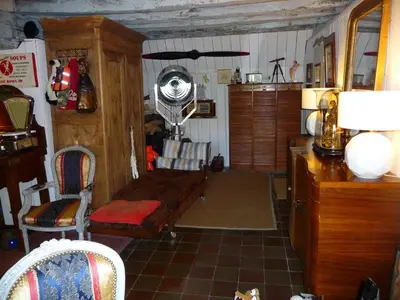 Cuisine ou kitchenette dans l'établissement Escale de Loire