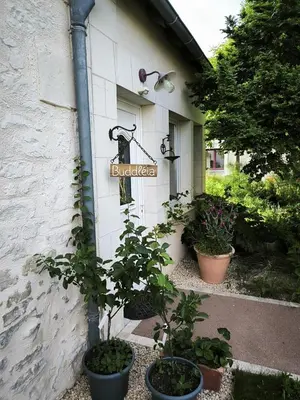 Jardin de l'établissement Les gites de la Planchette