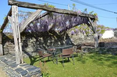 Jardin de l'établissement Gîte Dagueloire