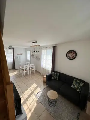 Coin salon dans l'établissement Maison de Charme