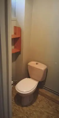 Salle de bains dans l'établissement La Demeure de Chemonton