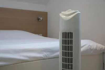 Un ou plusieurs lits dans un hébergement de l'établissement La petite maison 3